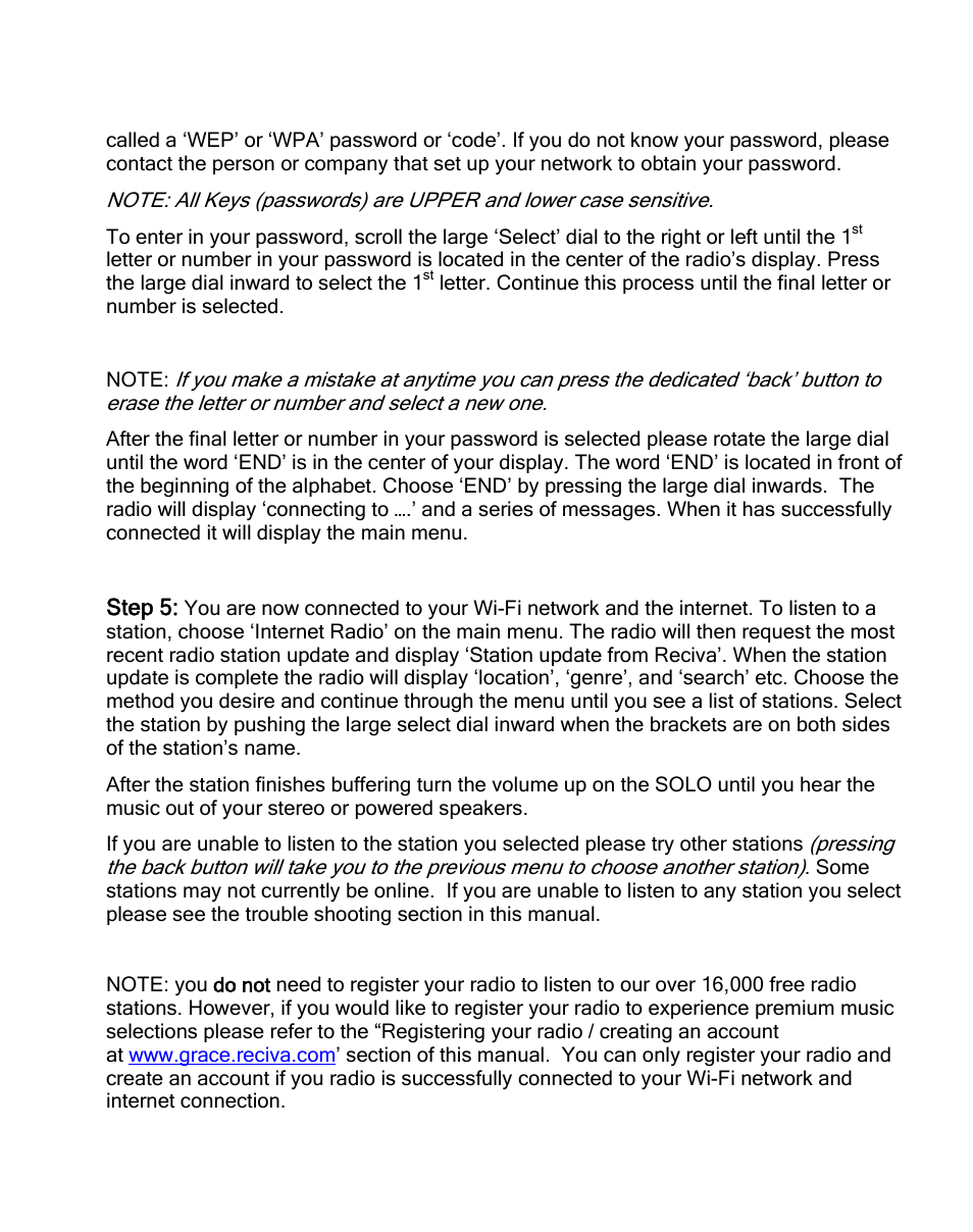 Grace Digital SOLO GDI-IRA500 User Manual | Page 3 / 51