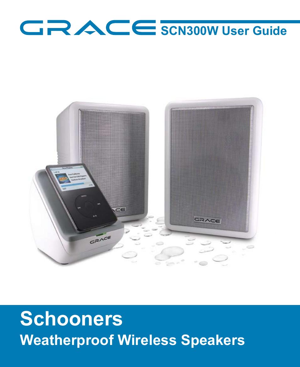 Grace Digital Schooners SCN300W User Manual | 13 pages