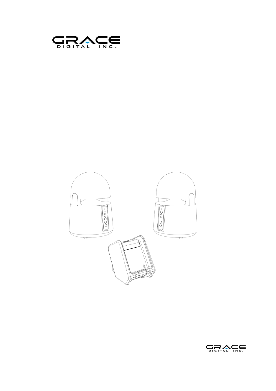 Grace Digital MINI-BULLETS II GDI-AQBLT300 User Manual | 8 pages