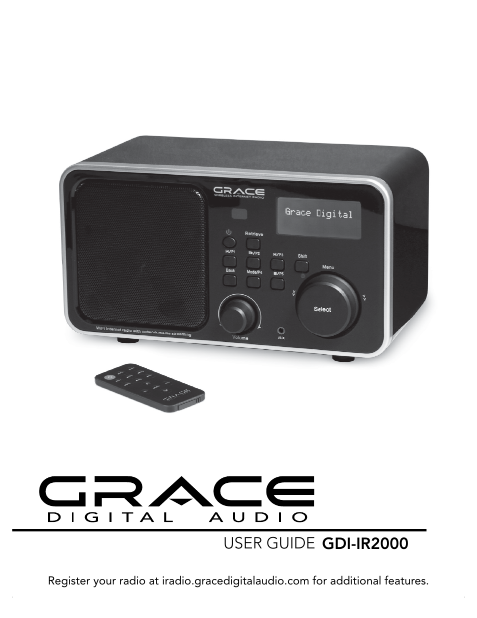Grace Digital GDI-IR2000 User Manual | 44 pages