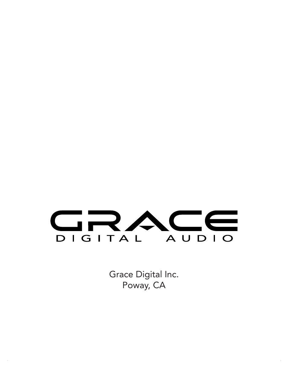 Grace digital inc. poway, ca | Grace Digital GDI-IR2000 User Manual | Page 44 / 44
