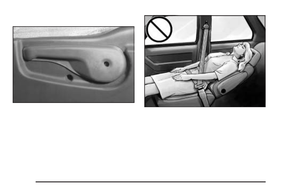 Reclining seatbacks, Reclining seatbacks -4 | GM None Pontiac Aztek User Manual | Page 10 / 462