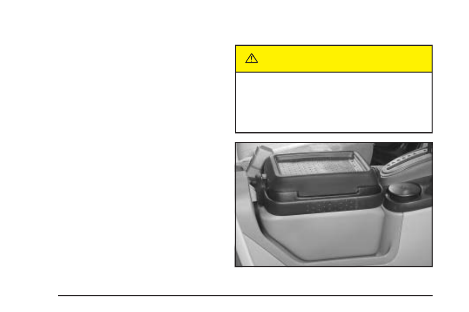 Front door utility packs, Console/cooler, Front door utility packs -36 console/cooler -36 | Caution | GM None Pontiac Aztek User Manual | Page 114 / 462