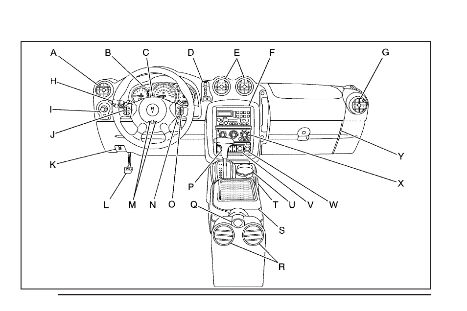 Instrument panel overview, Instrument panel overview -4 | GM None Pontiac Aztek User Manual | Page 130 / 462