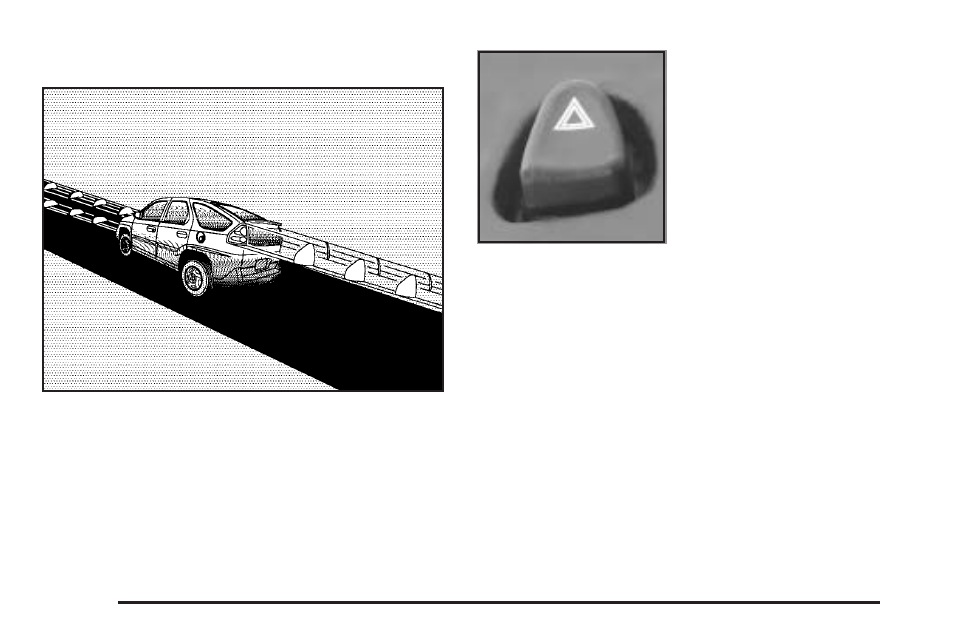 Hazard warning flashers, Hazard warning flashers -6, Hazard | Warning flashers | GM None Pontiac Aztek User Manual | Page 132 / 462