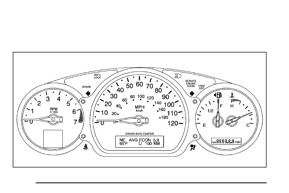 Instrument panel cluster, Instrument panel cluster -32, Instrument panel | Cluster | GM None Pontiac Aztek User Manual | Page 158 / 462