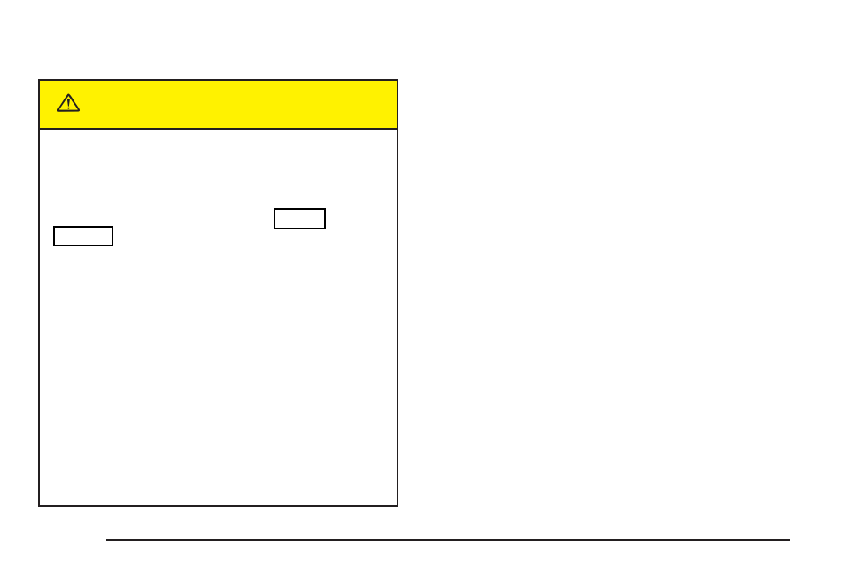 Caution | GM None Pontiac Aztek User Manual | Page 292 / 462