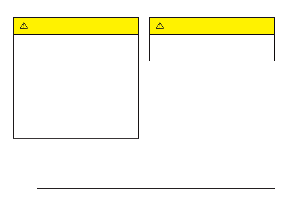 Caution | GM None Pontiac Aztek User Manual | Page 340 / 462