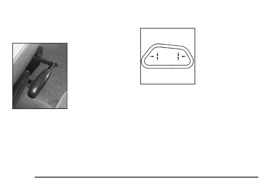 Front seats, Manual passenger seat, Six-way power seats | Front seats -2, Manual passenger seat -2 six-way power seats -2 | GM None Pontiac Aztek User Manual | Page 8 / 462