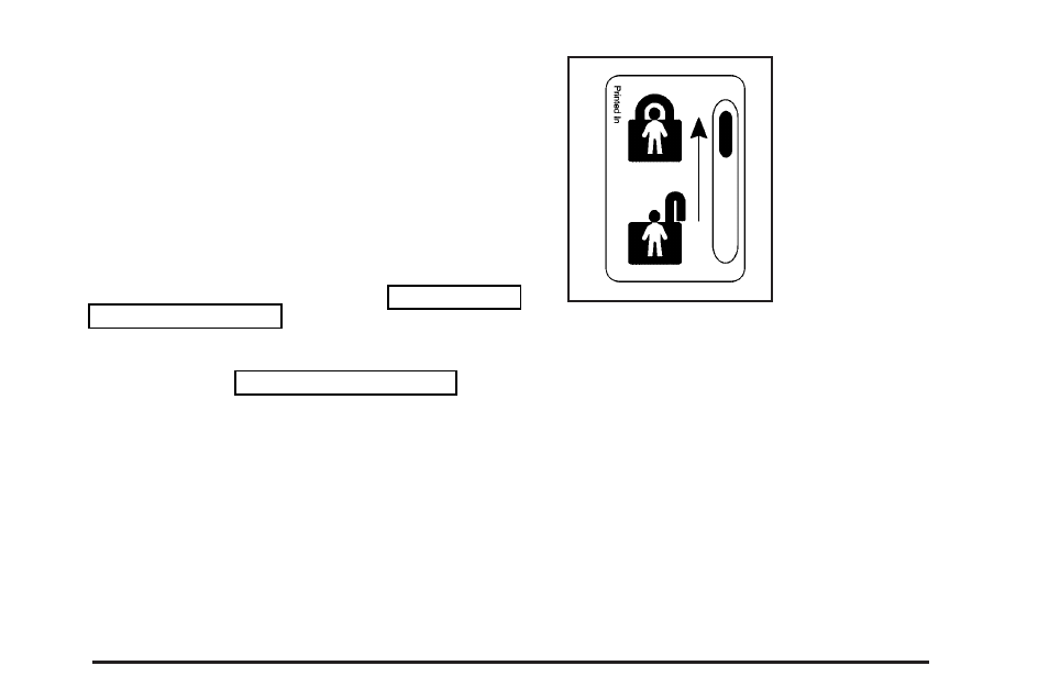 Programmable automatic door locks, Rear door security locks | GM None Pontiac Aztek User Manual | Page 87 / 462