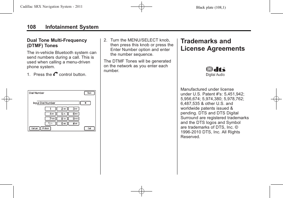 Trademarks and license agreements, License | GM GPS Receiver User Manual | Page 108 / 122