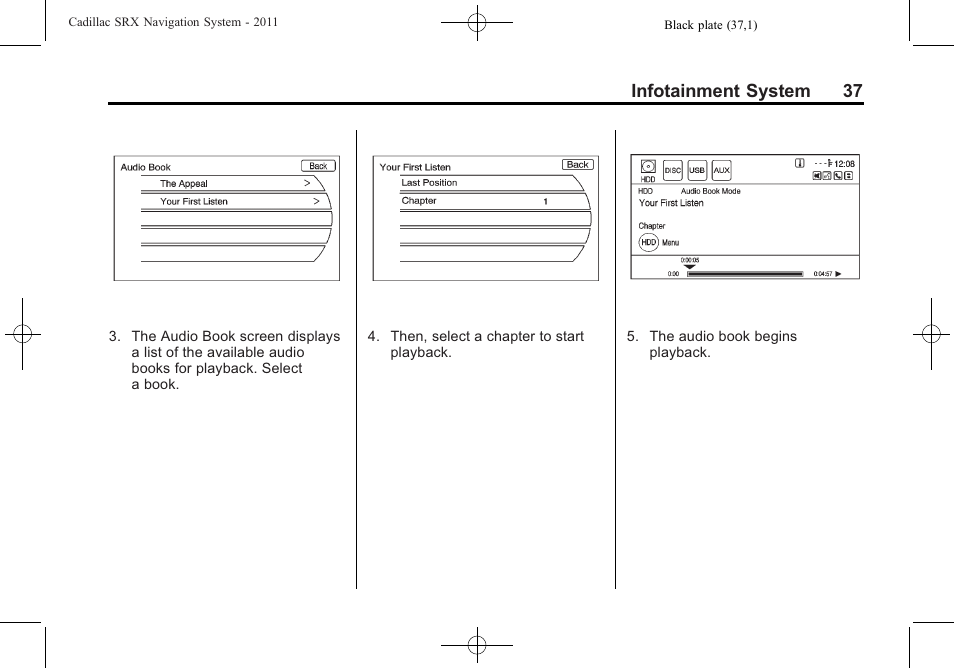 Infotainment system 37 | GM GPS Receiver User Manual | Page 37 / 122