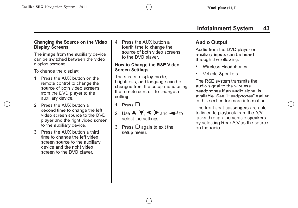 GM GPS Receiver User Manual | Page 43 / 122