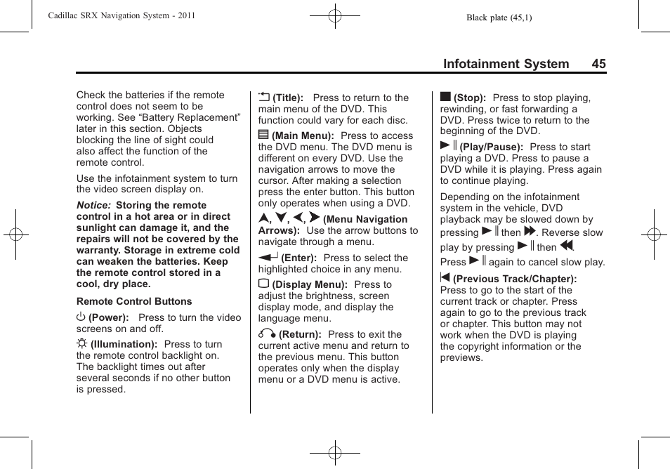 GM GPS Receiver User Manual | Page 45 / 122