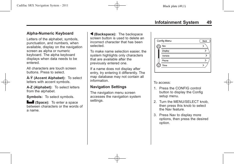 GM GPS Receiver User Manual | Page 49 / 122