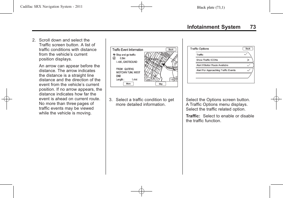 Infotainment system 73 | GM GPS Receiver User Manual | Page 73 / 122