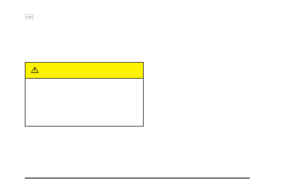 Caution | GM Chevrolet Avalanche User Manual | Page 107 / 494