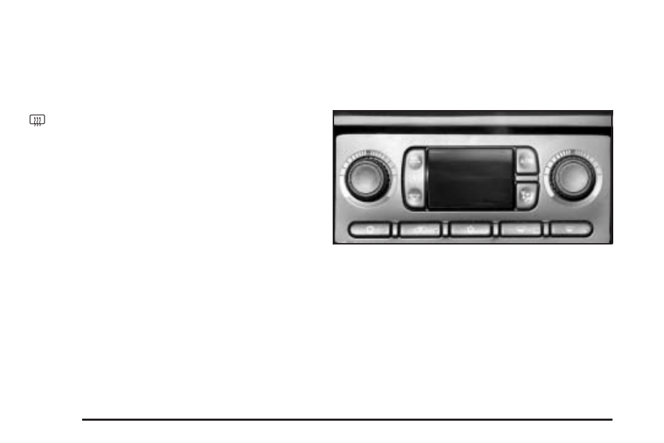 Dual automatic climate control system, Dual automatic climate control system -22, Dual automatic | Climate control system, Rear window defogger | GM Chevrolet Avalanche User Manual | Page 178 / 494