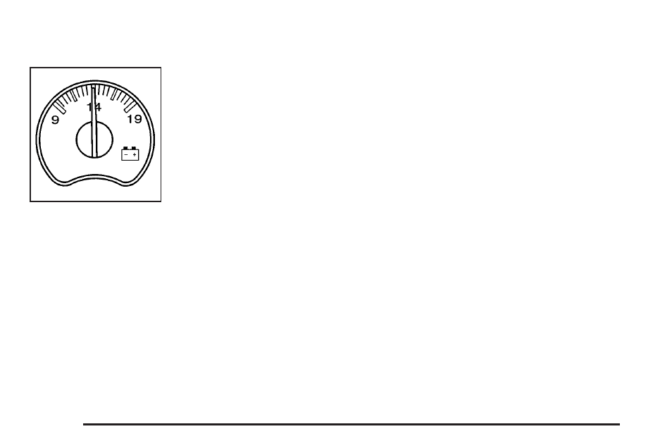 Voltmeter gage, Voltmeter gage -34 | GM Chevrolet Avalanche User Manual | Page 190 / 494