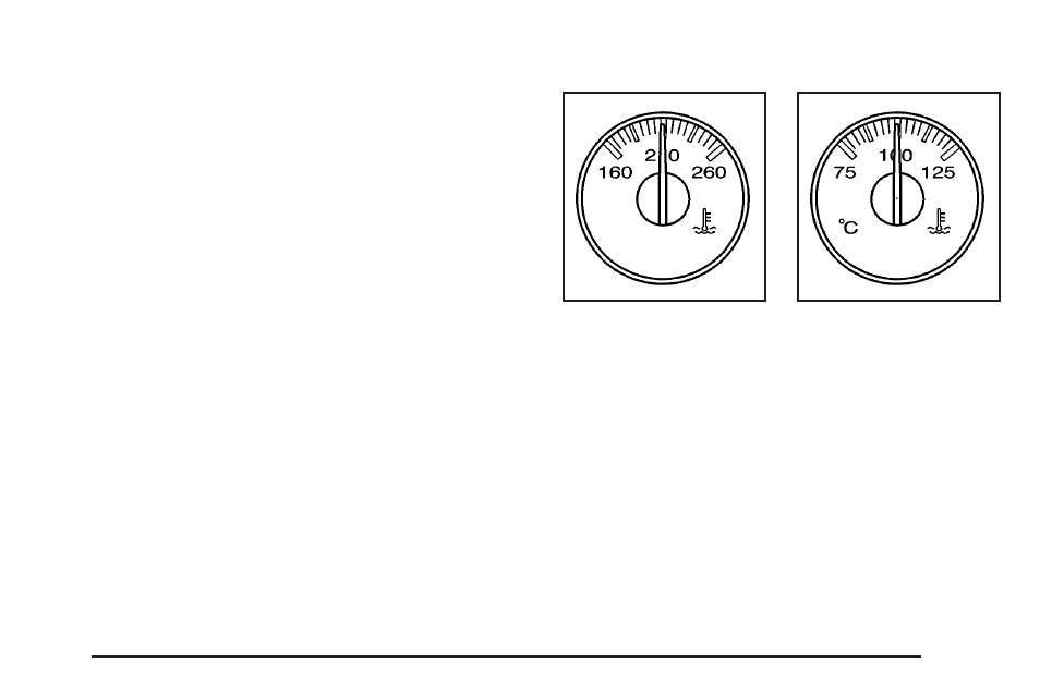 Engine coolant temperature gage, Engine coolant temperature gage -37 | GM Chevrolet Avalanche User Manual | Page 193 / 494