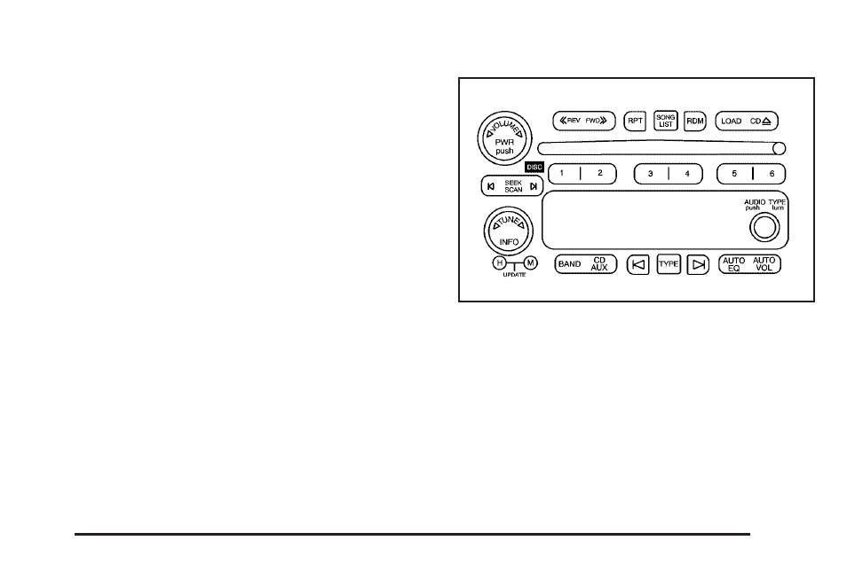 Radio with six-disc cd, Radio with six-disc cd -75, Cd messages | GM Chevrolet Avalanche User Manual | Page 231 / 494