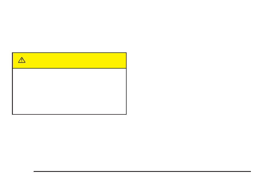 Caution | GM Chevrolet Avalanche User Manual | Page 282 / 494