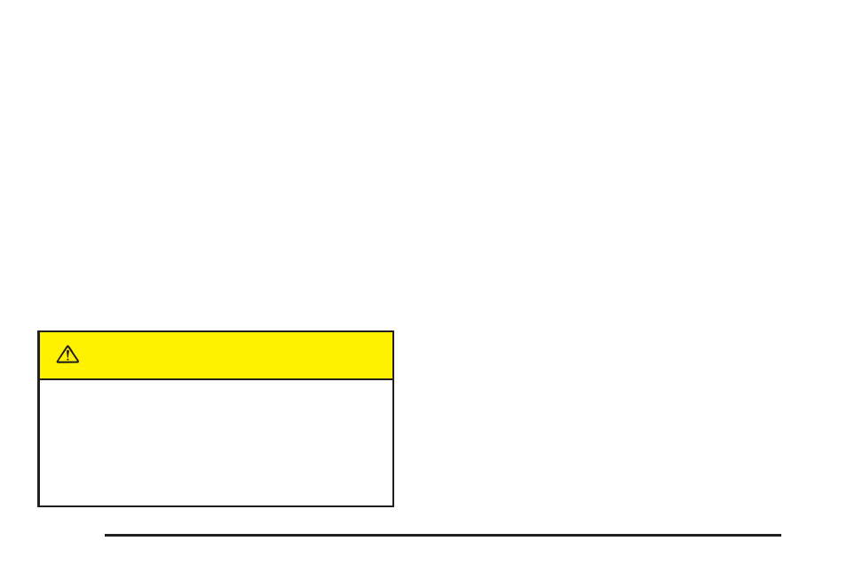 Caution | GM Chevrolet Avalanche User Manual | Page 286 / 494