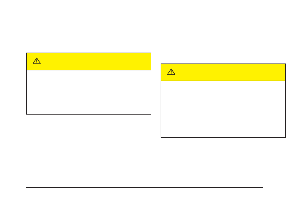 Caution | GM Chevrolet Avalanche User Manual | Page 289 / 494