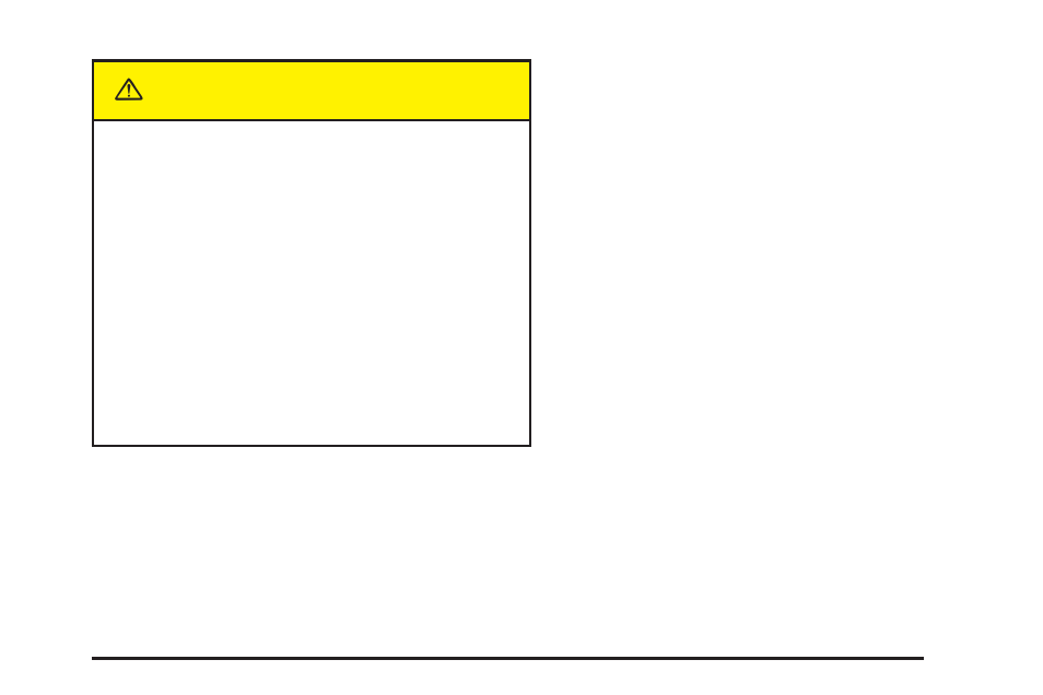 Caution | GM Chevrolet Avalanche User Manual | Page 311 / 494