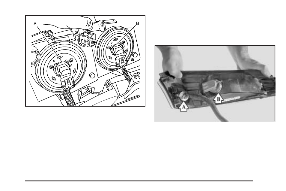 Front turn signal, sidemarker and parking lamps, Front turn signal, sidemarker and, Parking lamps -55 | Vehicles with body-side cladding | GM Chevrolet Avalanche User Manual | Page 389 / 494