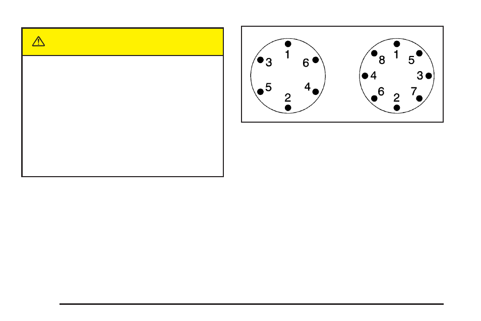 Caution | GM Chevrolet Avalanche User Manual | Page 422 / 494