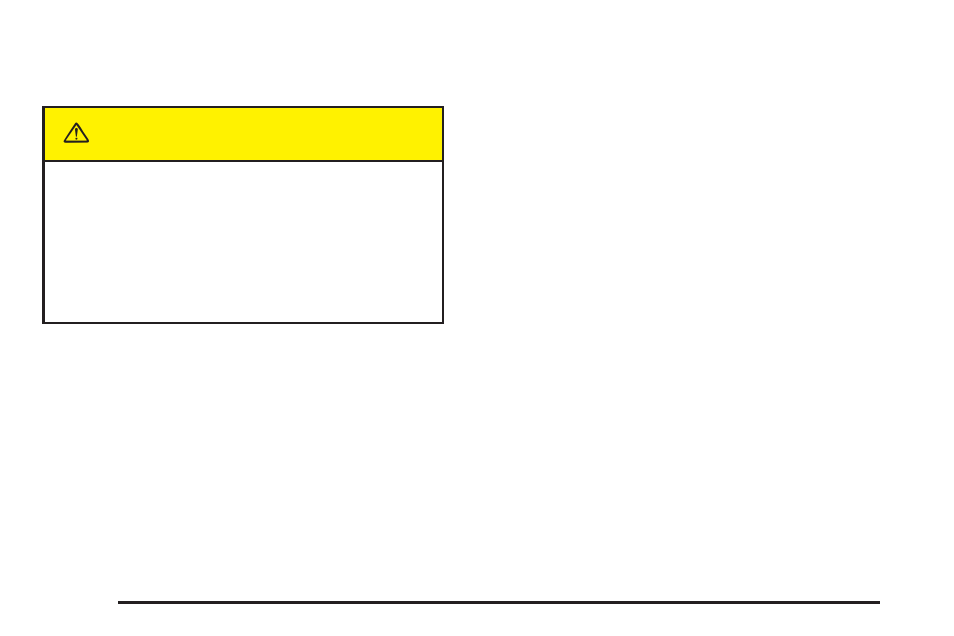 Caution | GM Chevrolet Avalanche User Manual | Page 462 / 494