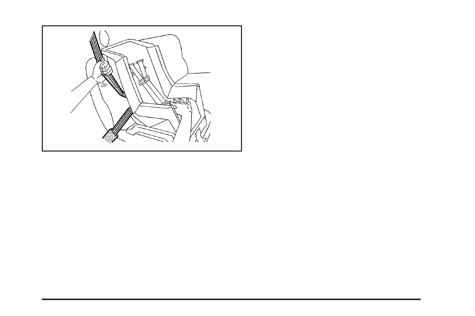 Securing a child restraint in the center, Front seat position -45 | GM Chevrolet Avalanche User Manual | Page 51 / 494