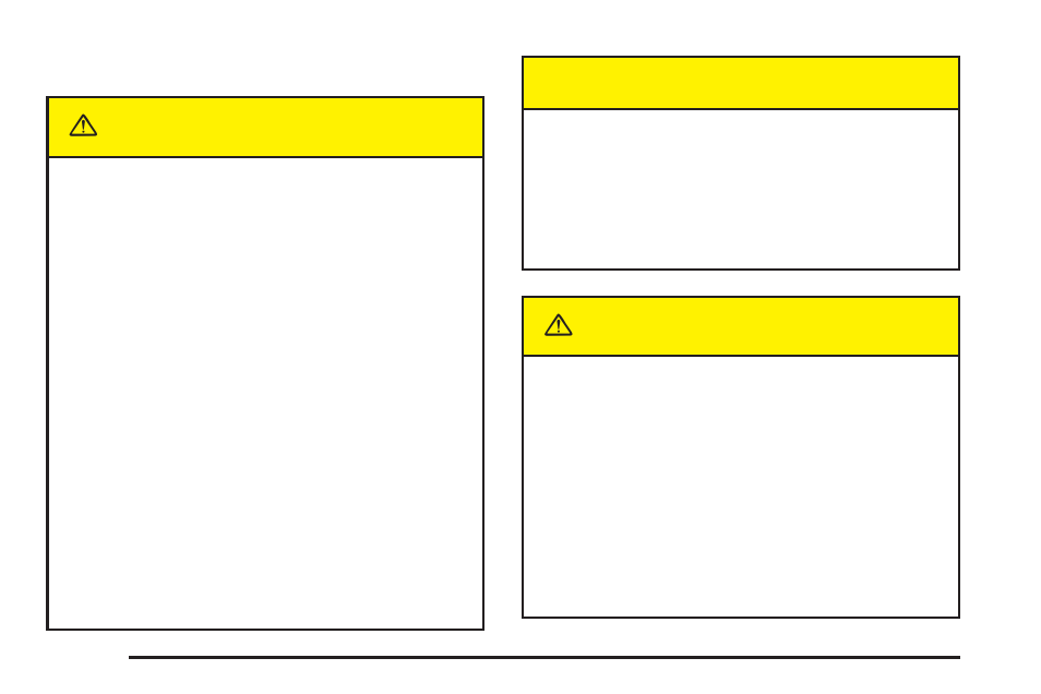 Caution | GM Chevrolet Avalanche User Manual | Page 56 / 494