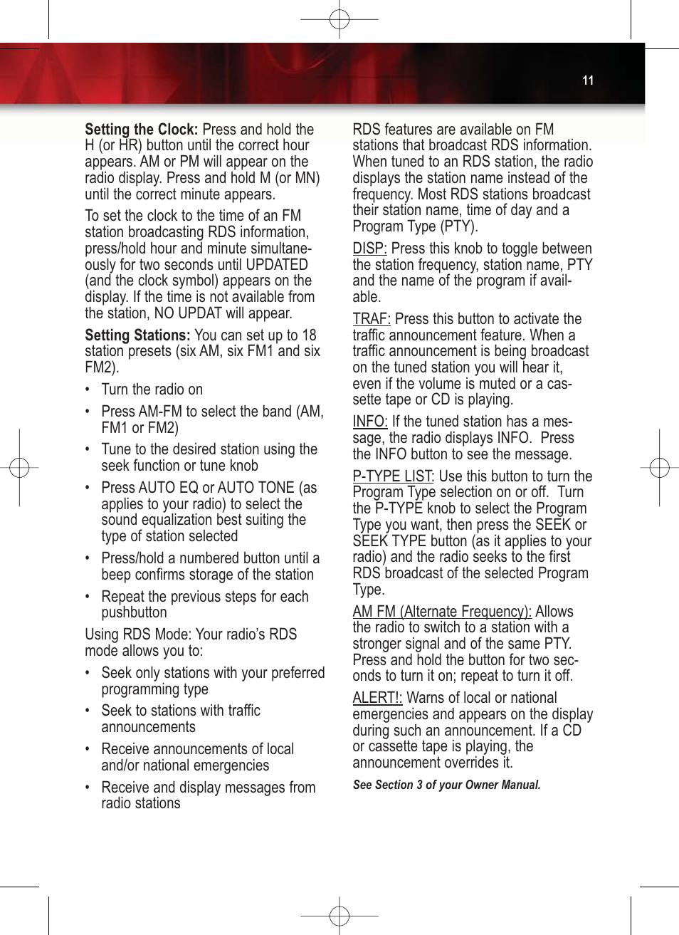 GM Bravada 2004 User Manual | Page 11 / 16