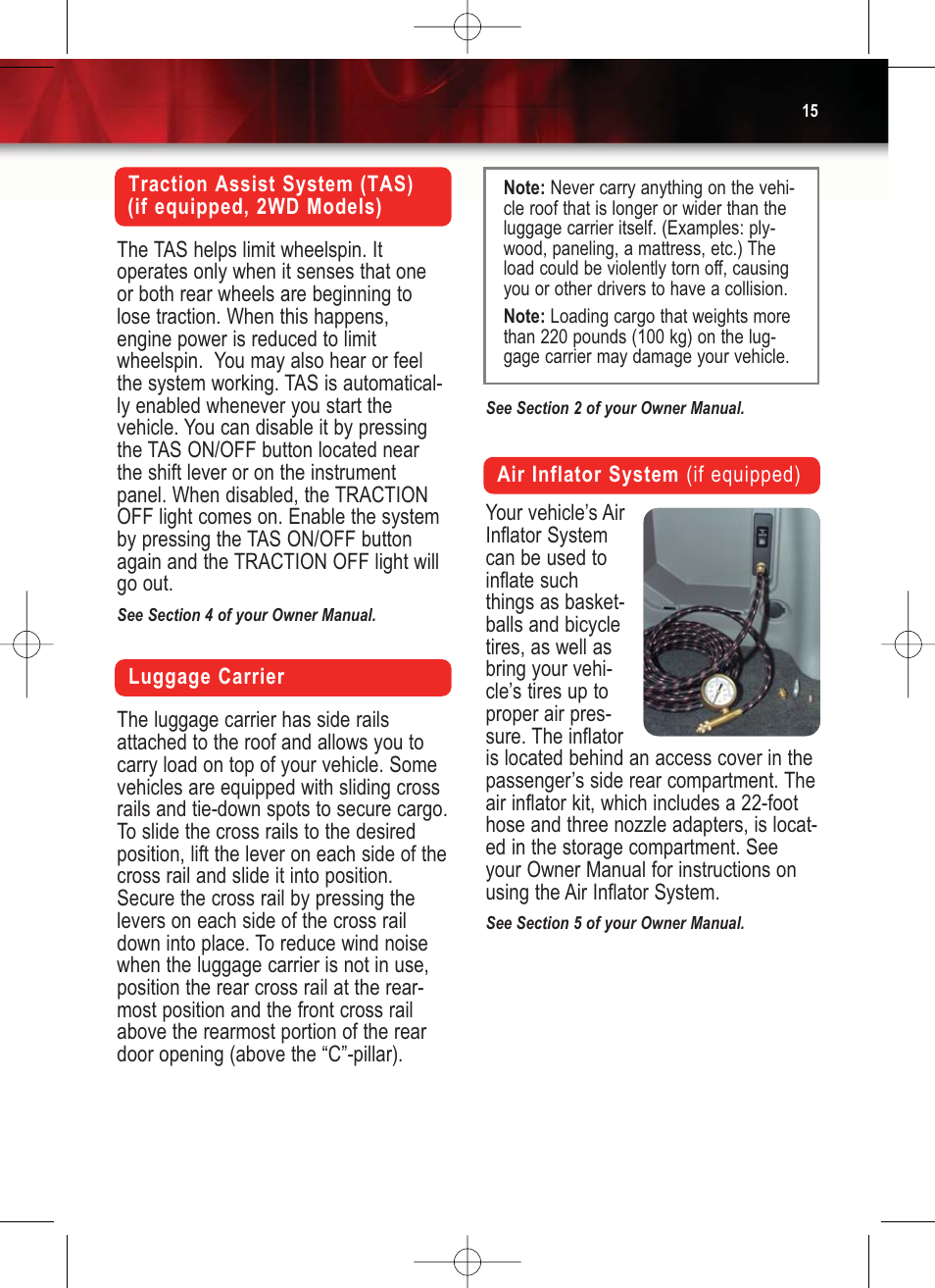 GM Bravada 2004 User Manual | Page 15 / 16