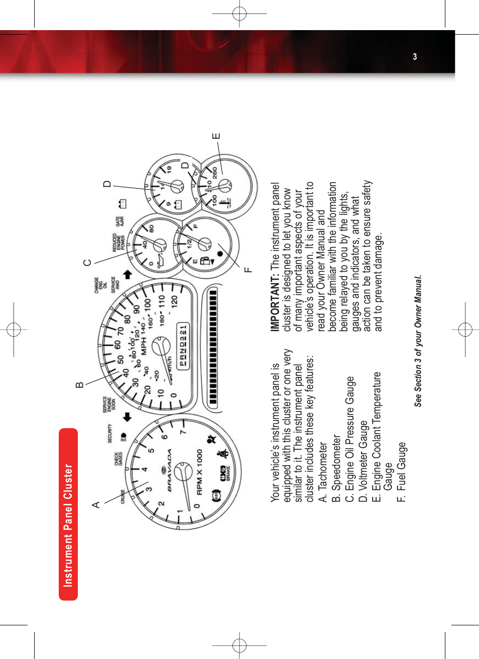 GM Bravada 2004 User Manual | Page 3 / 16