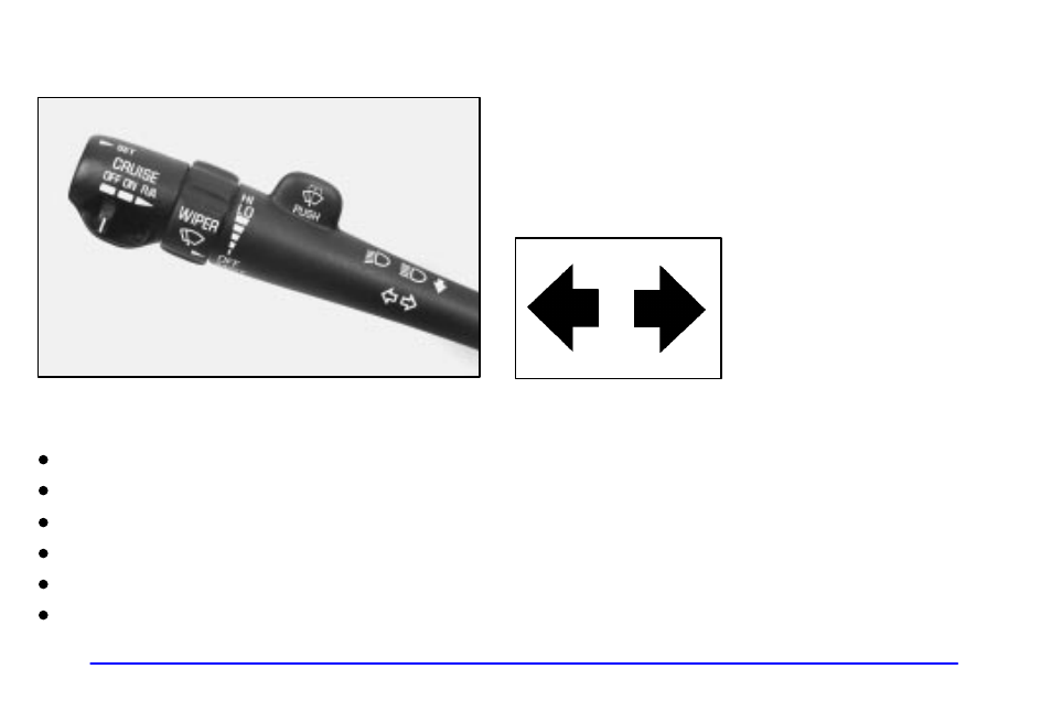 Turn signal/multifunction lever, Turn and lane-change signals | Buick 2002 Century User Manual | Page 102 / 357