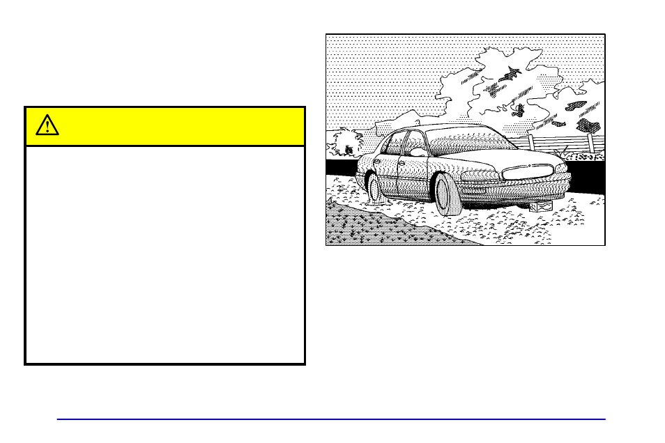 Changing a flat tire, Caution | Buick 2002 Century User Manual | Page 238 / 357