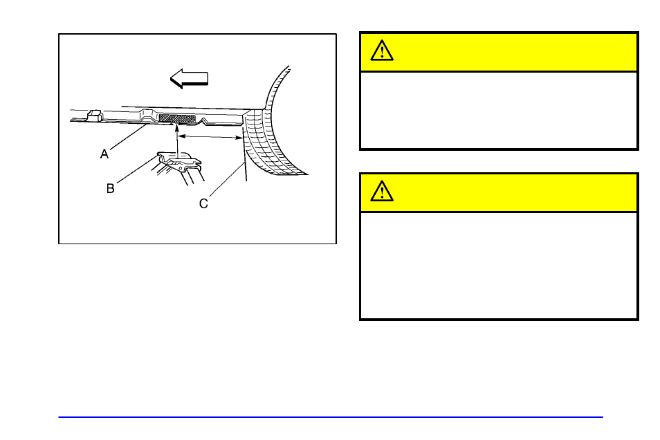 Caution | Buick 2002 Century User Manual | Page 243 / 357