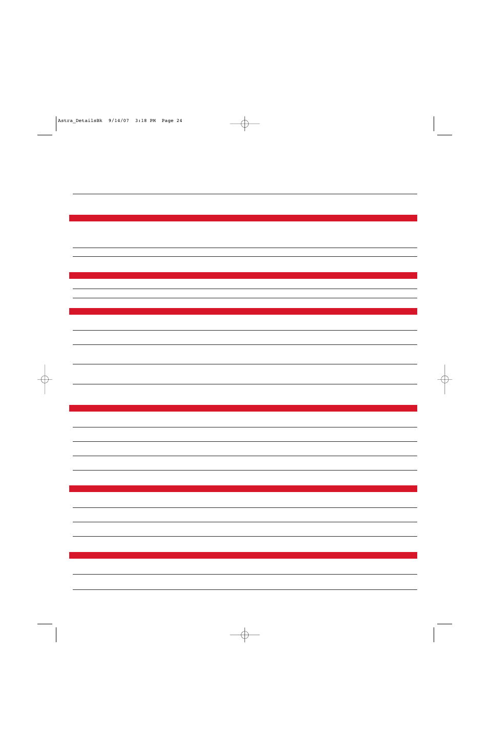 Specifications comparison, 2008 saturn astra | GM Saturn ASTRA User Manual | Page 26 / 28