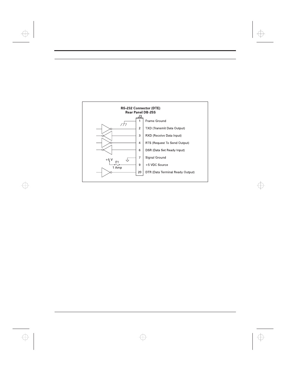 Rs-232 interconnections | Genicom microLaser 170 User Manual | Page 120 / 138