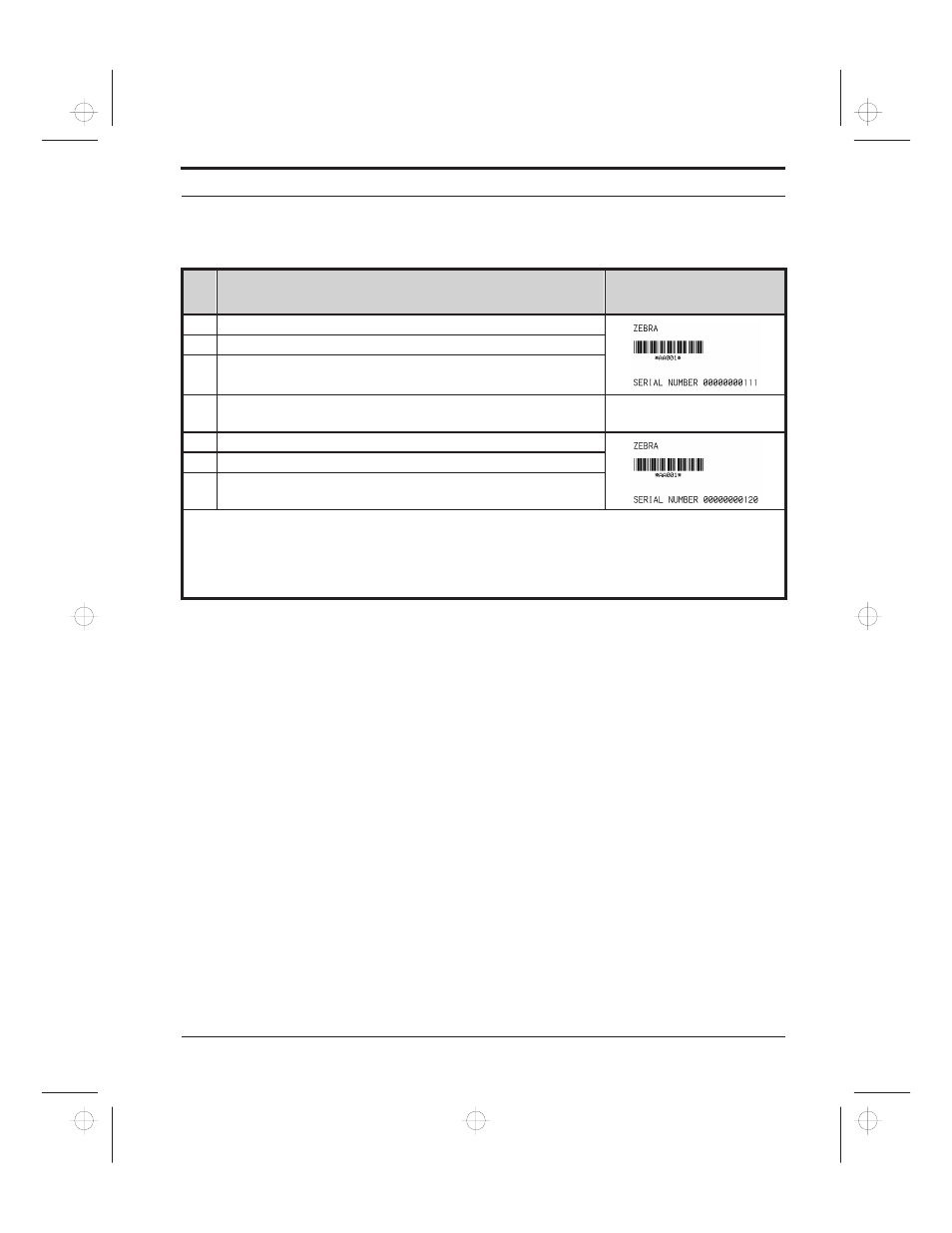 Format 3: using a serialized data field | Genicom microLaser 170 User Manual | Page 66 / 138