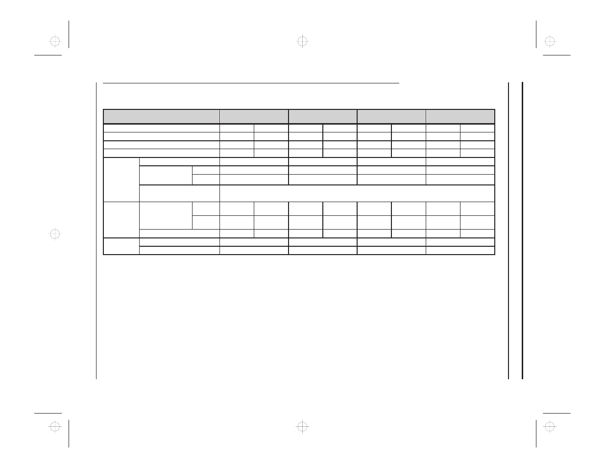 General specifications | Genicom microLaser 170 User Manual | Page 97 / 138