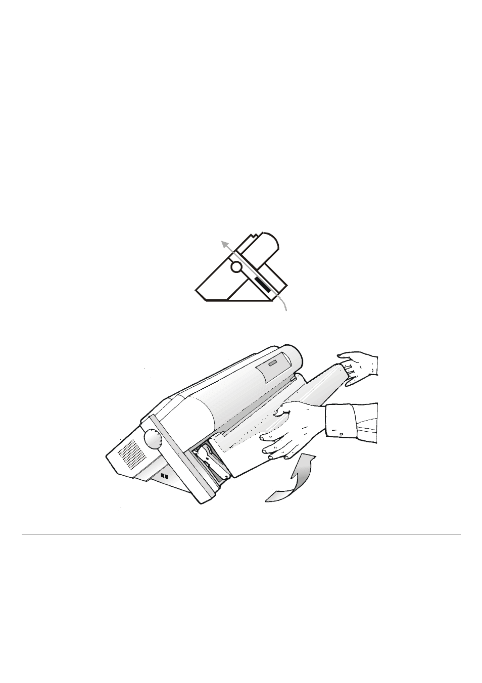 Paper loading | Genicom 3850 User Manual | Page 113 / 150