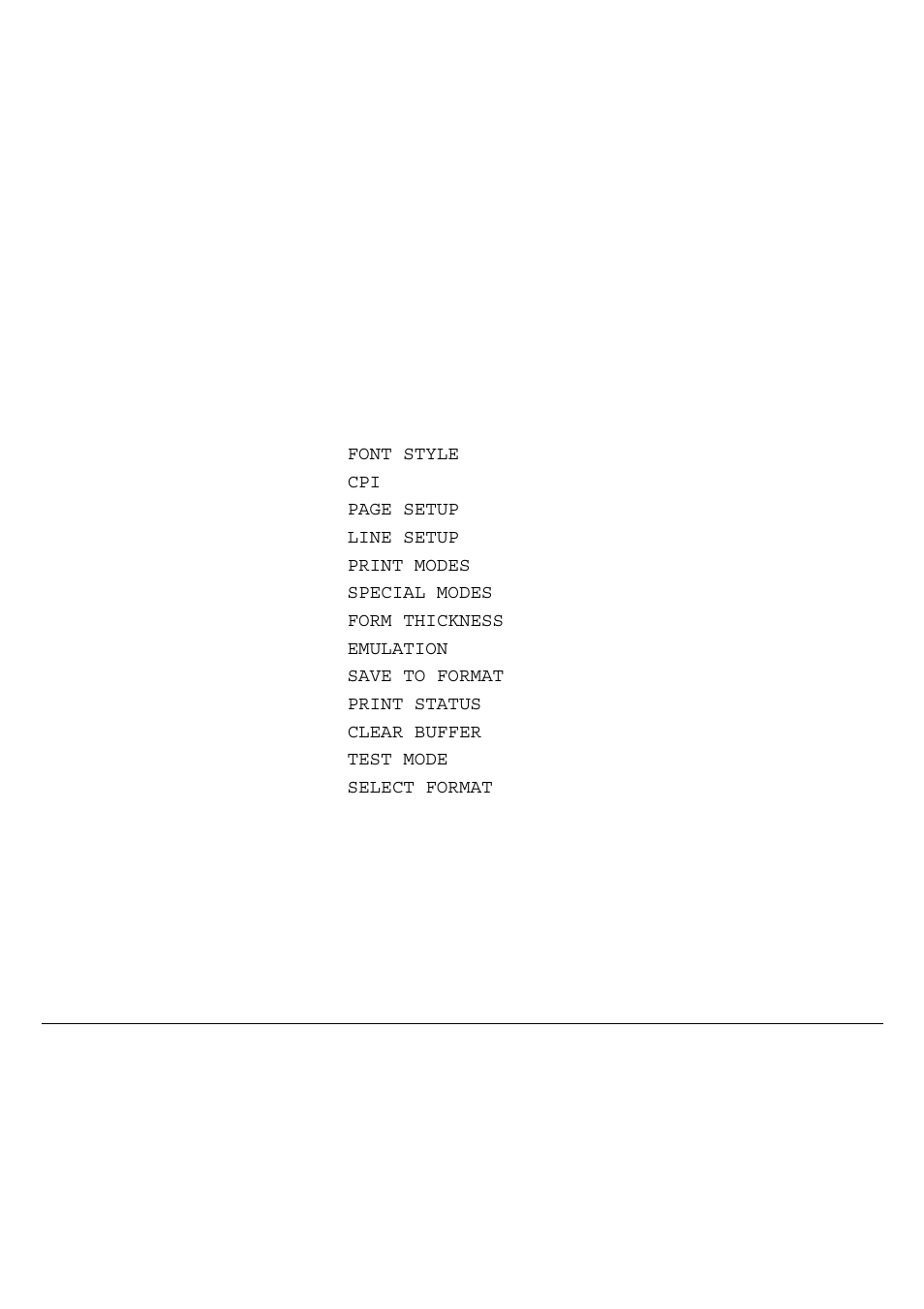 The operational menu, See t | Genicom 3850 User Manual | Page 90 / 150