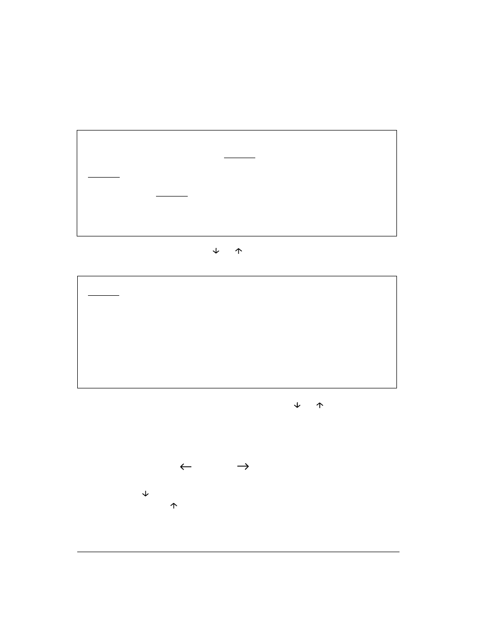 Options with pre-determined values | Genicom LA36 User Manual | Page 63 / 195