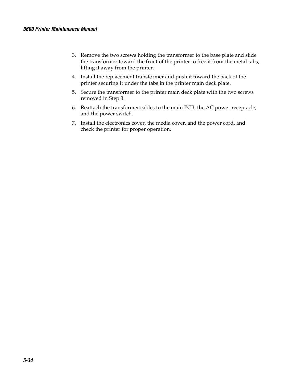 Genicom 3600 User Manual | Page 120 / 174