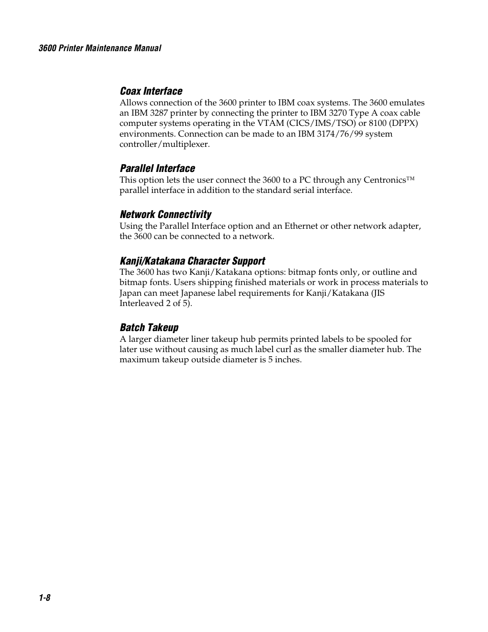 Genicom 3600 User Manual | Page 24 / 174