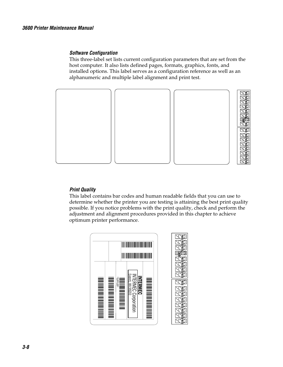 Picketfield, Intermec intermec corporation, Supplier | 3600 printer maintenance manual, C 3 9 c 3 9 frank | Genicom 3600 User Manual | Page 52 / 174
